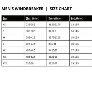 Mens Hooded Windbreaker - Red Polka Dot Water Resistant Jacket -