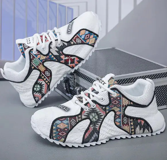 Ethnic Print Sneakers
